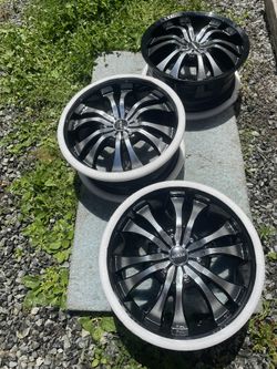 Three 18 Inch Rims