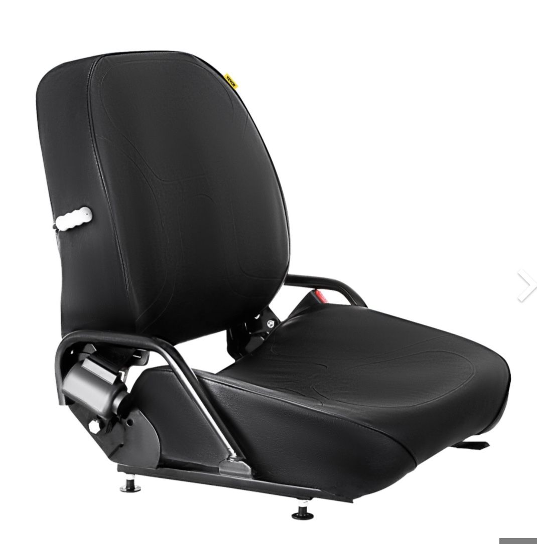 Universal Forklift Seat Komatsu Style Folding Forklift Seat