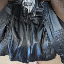 7th Avenue Leather Jacket Size 3XL