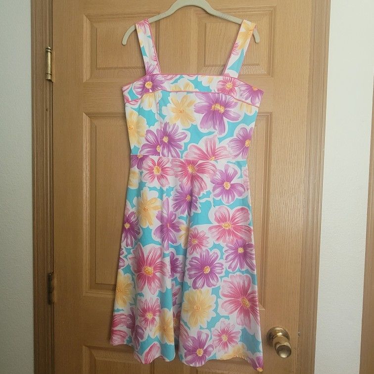 Vintage Floral Dress 5/6