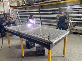 Rent a Table with Welding Machine at a Welding Shop Today