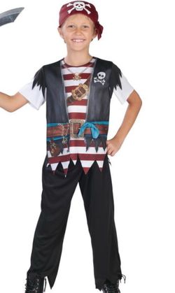 Boy pirate costume