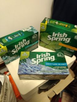 IRISH SPRING SOAP 80 CENTS PER BAR AS MANY AS YOU NEED