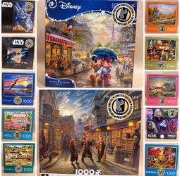 1000 Piece Jigsaw Puzzle’s All Brand New Only $4.99 Each!