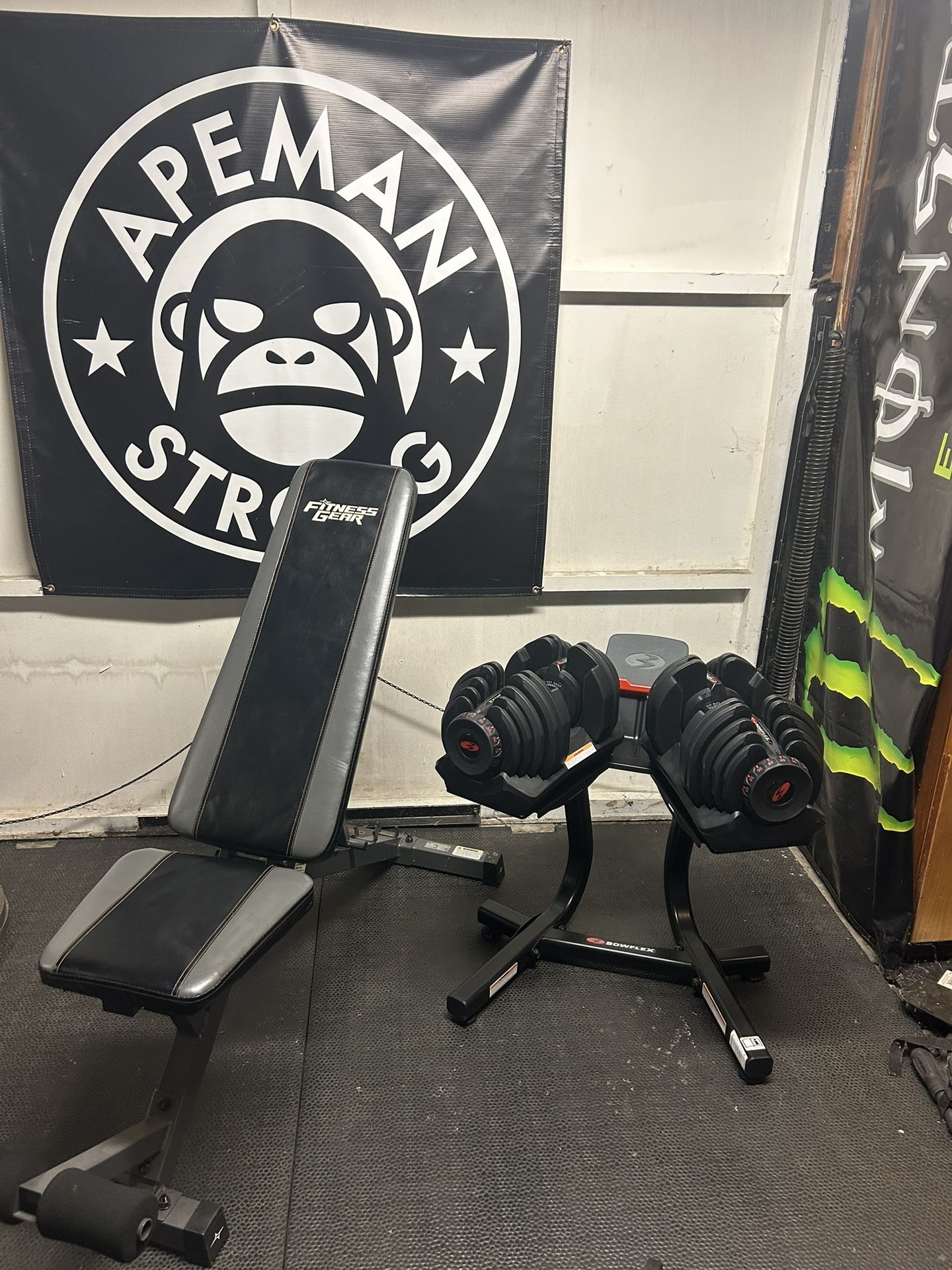 1090 Bowflex Dumbbells Plus Stand And Bench