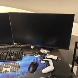 (2) 27” LG Gaming Monitor 144Hz NVIDIA G-Sync