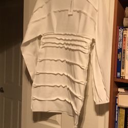 Making The Cut Small White Dress Or Shirt Nwt