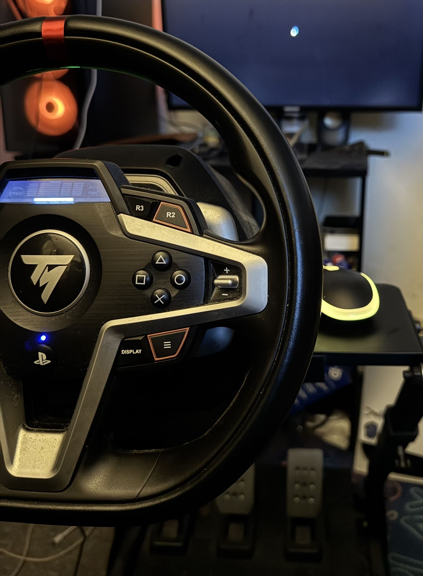248 Thrustmaster Steering Wheel