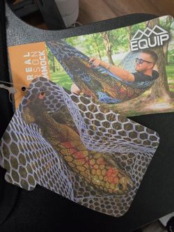Hammocks Fish Trout Design Equip Maca