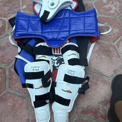 Tiger Claw Taekwondo Sparring Gear protector set !! size S Kids