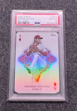 2023 Topps All Aces Shohei Ohtani PSA 10