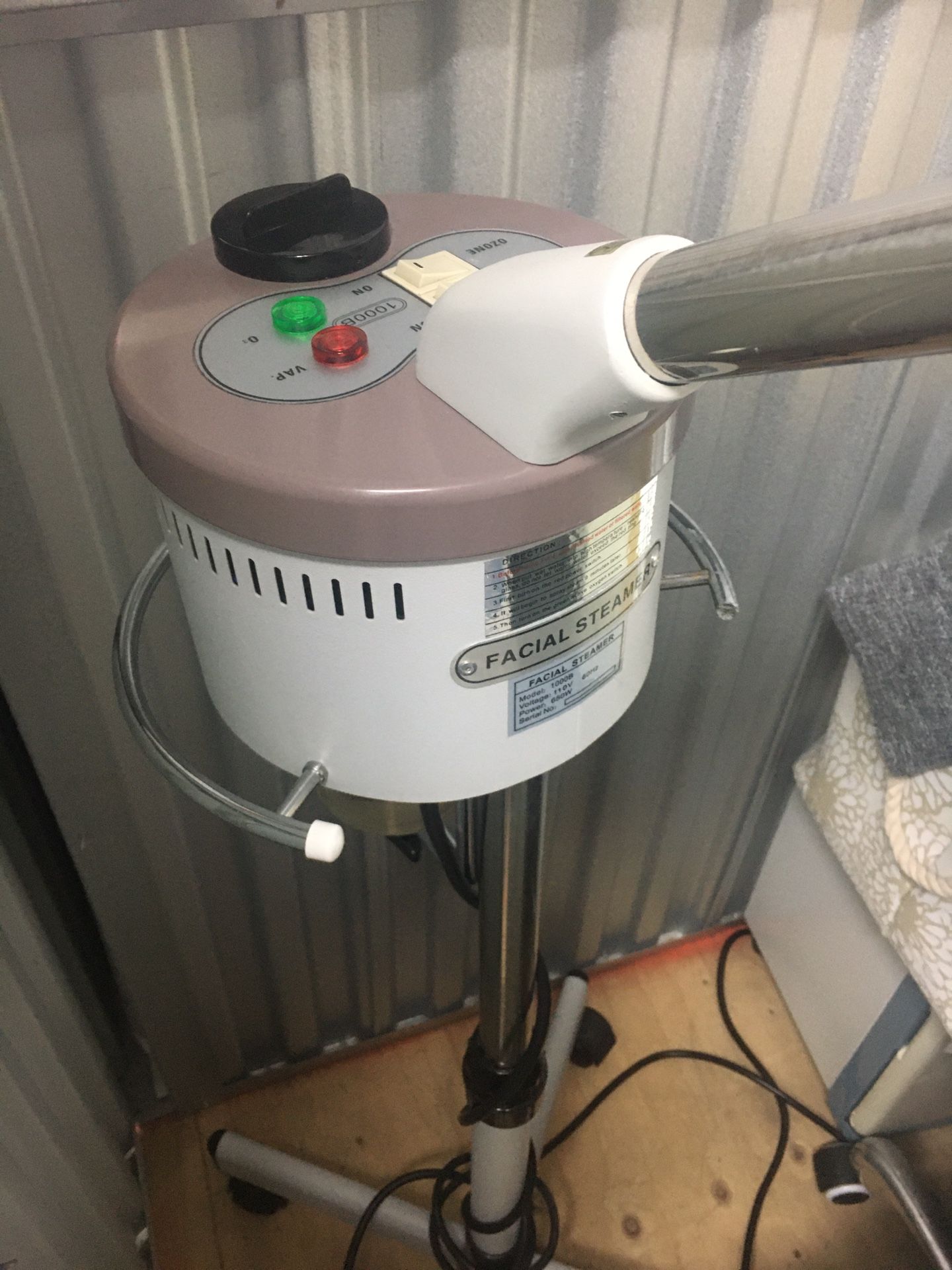 Facial Steamer With Ozone