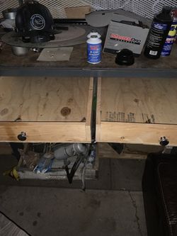 Tools Large Work Shop Table Great For Working