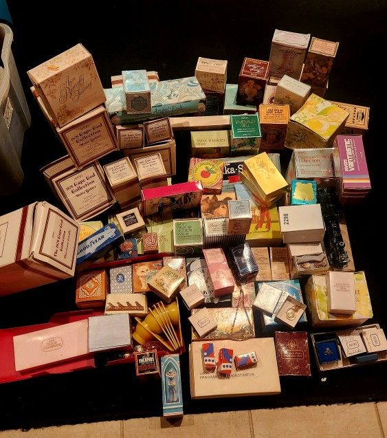 X80+ Vintage Avon Bottles In Boxes Original 