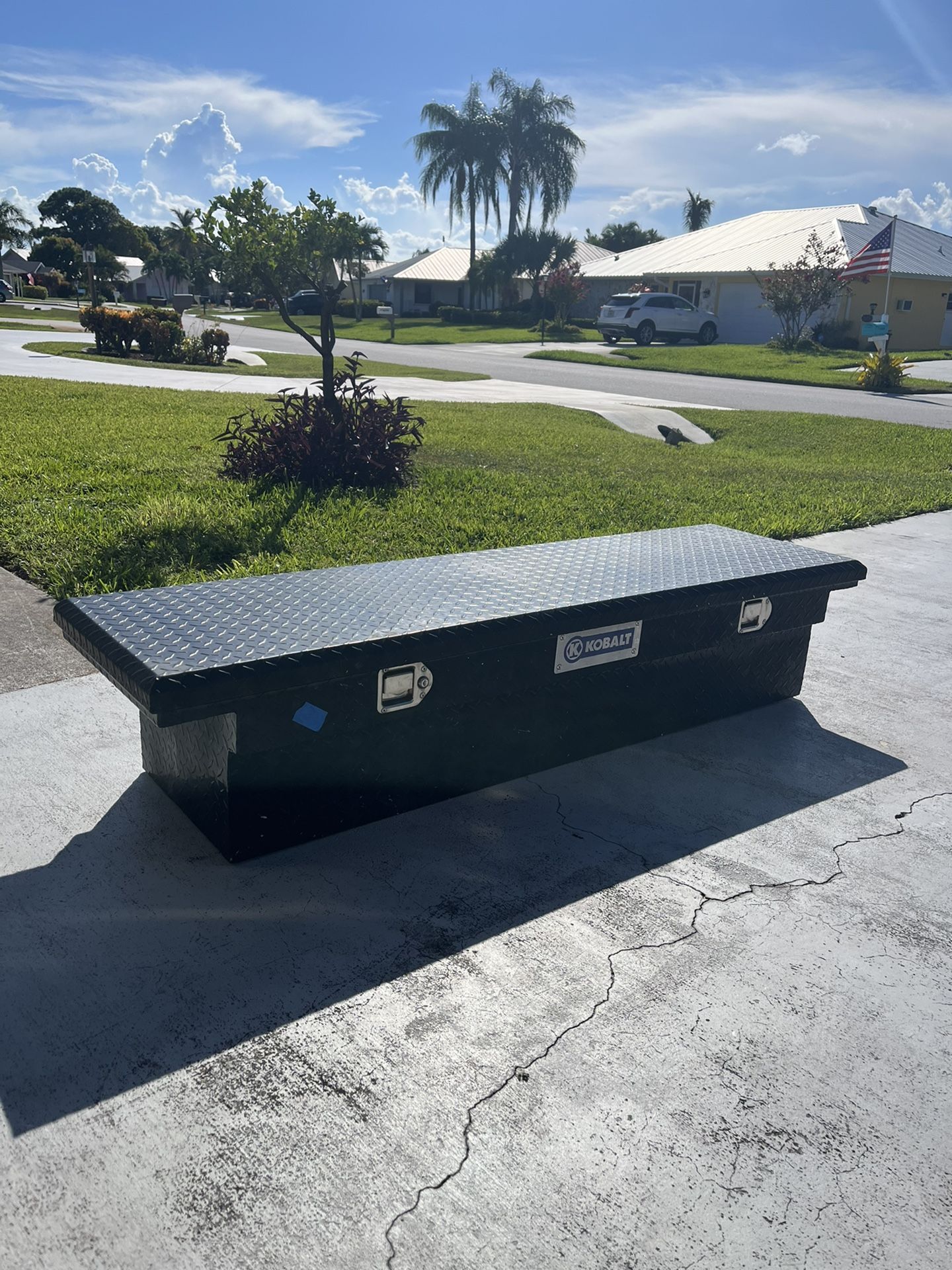 Kobalt tool box for truck