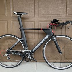 Argon 18 E-116 Carbon Triathlon / Road Bike 