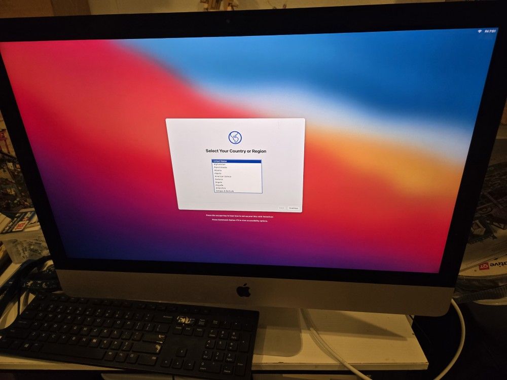 iMac 27inch 2020 Intel i7 Core 16GB RAM 8GB Radeon GPU