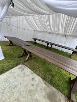 Rustic Wood Tables And Chairs