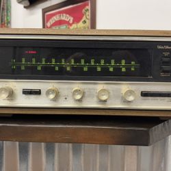 Vintage Sansui 4000 Stereo Receiver And Speakers