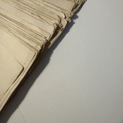 1800’s Blank white scrapbook paper