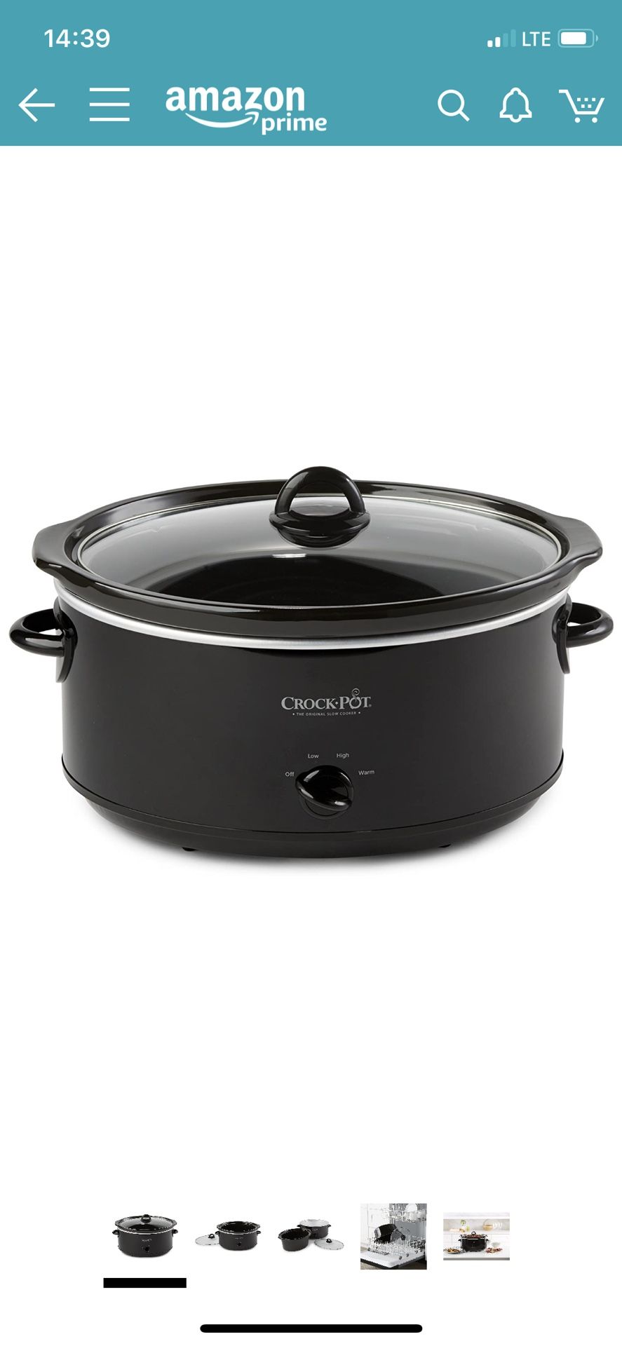 Crock pot scv800-b , manual slow cooker