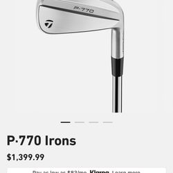 P.770 Irons 4-PW BRAND NEW