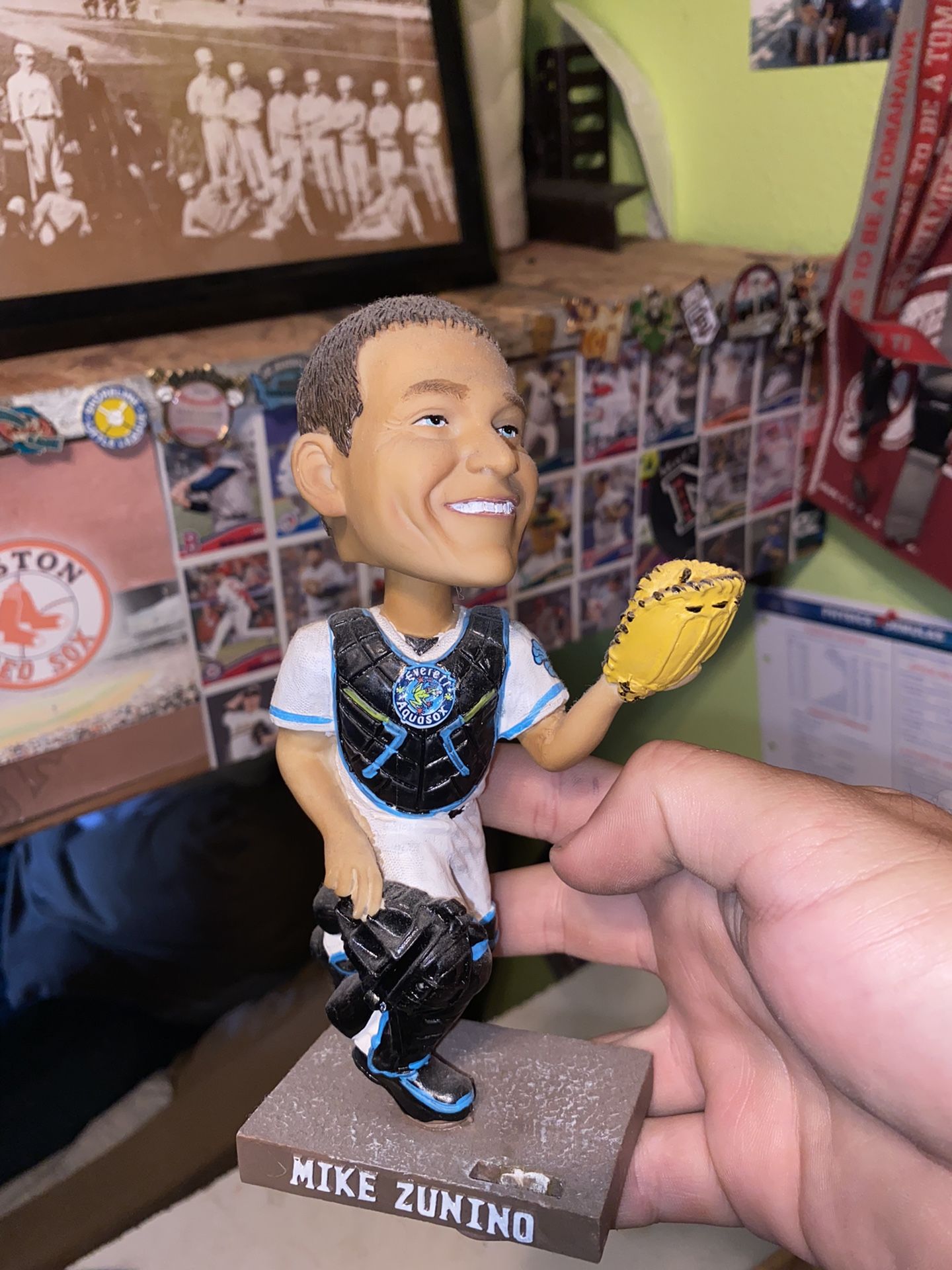 2013 Mike Zunino Aquasox Bobblehead 