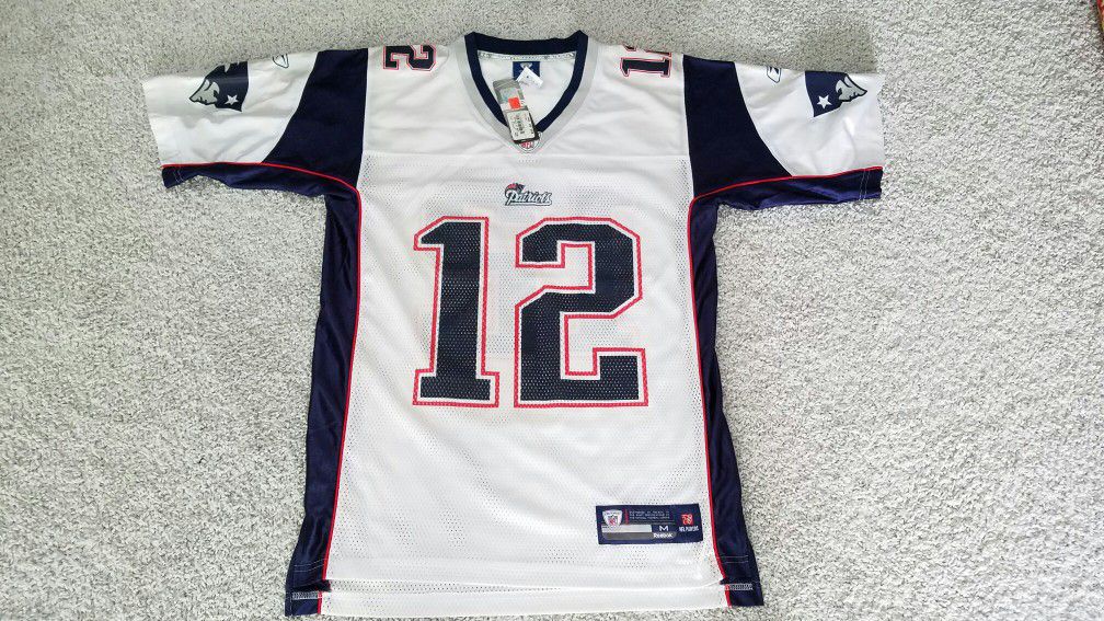 NEW Tom Brady On Field New England Patriots Jersey Size M Adult Male