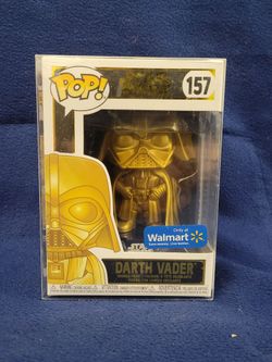 Star Wars Darth Vader  All Gold ! POP!