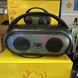BRAND NEW Portable Bluetooth Speaker with RGB Lights HiFi Sound Quality