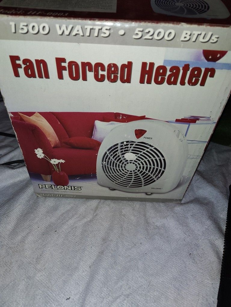 Pelonis Model HF-0003 fan-forced heater.
