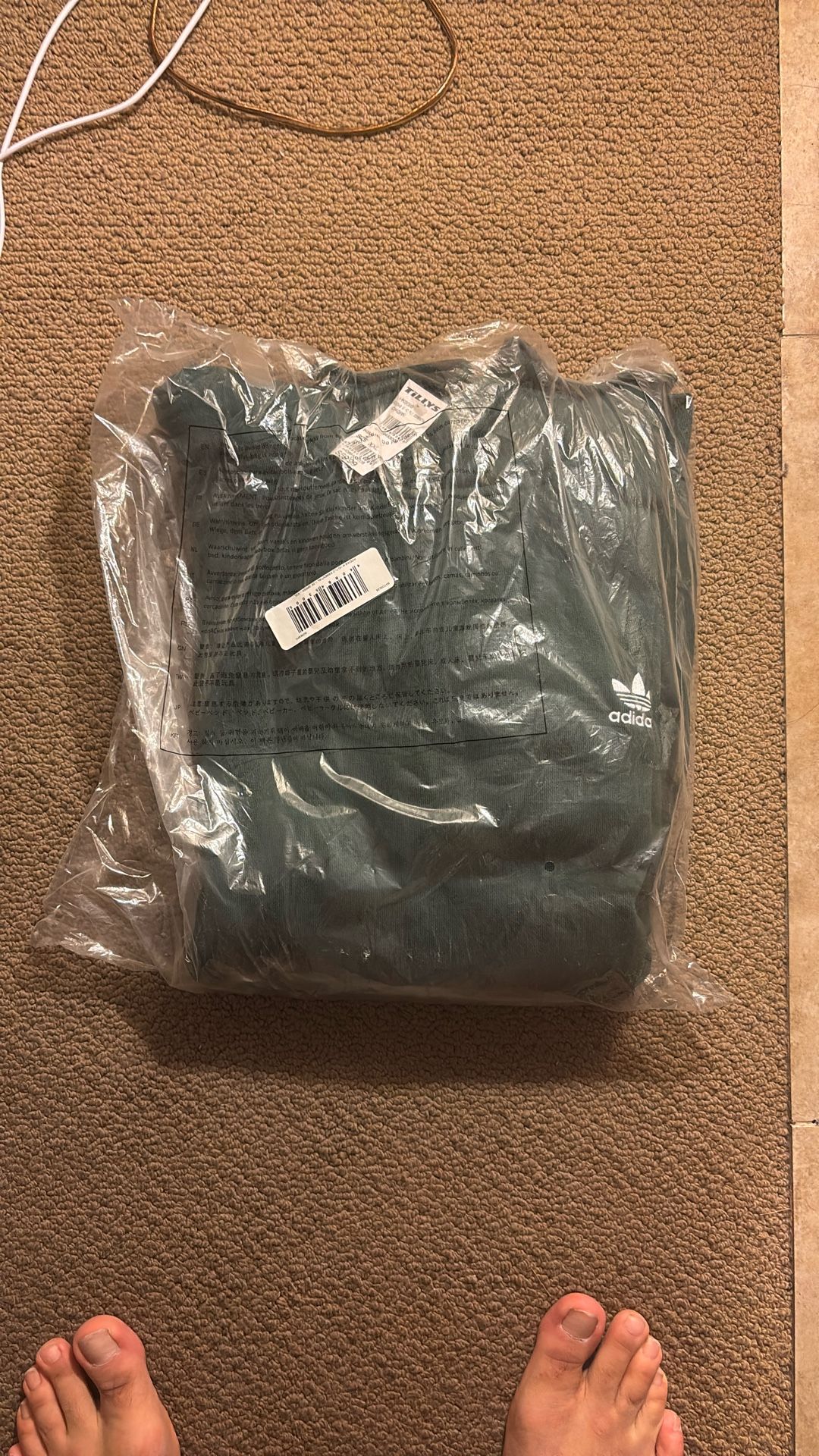 Adidas Trefoil Hoodie (DARK GREEN)