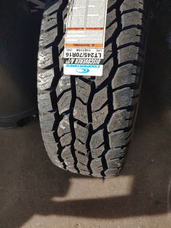 New cooper 245-70-16 truck tires. $10 down to ride with no credit needed. Ulohos 2940 N Keystone Mon-Sat 10-6pm