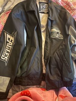 Vintage 90s Eagles Leather Jacket