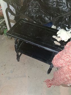 Old end table antique