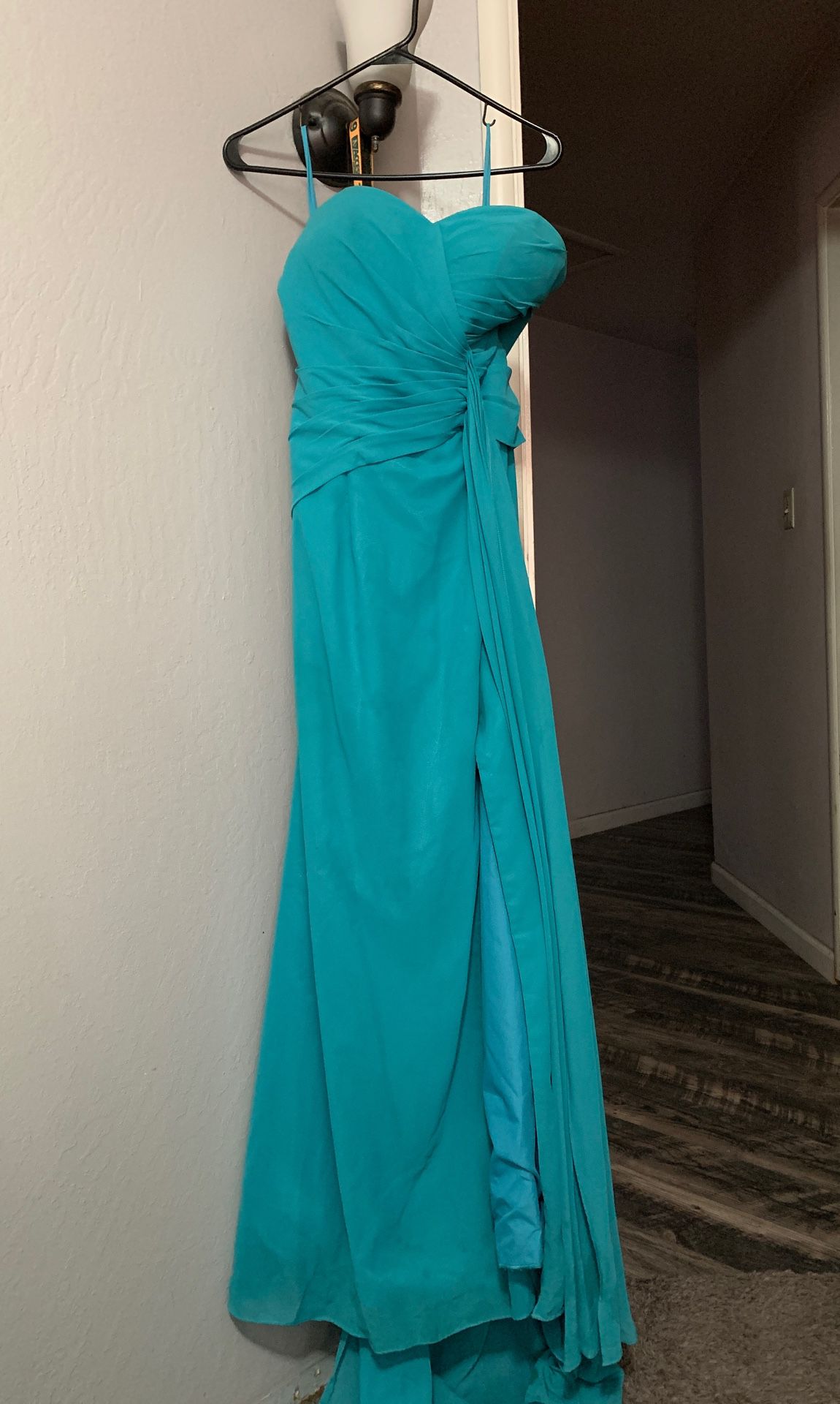 Turquoise Prom/ formal dress!