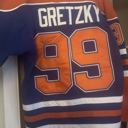 Wayne Gretzky Oilers Jersey 