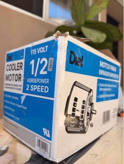 2-Speed 1/2 HP Fan Evaporative Cooler Motor