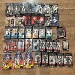 Star Wars Black Series NEW Figures - Collection Sale