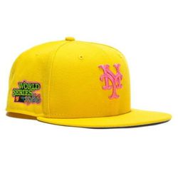 Limited Edition 1986 World Series NY Mets Hatclub Aux Pack De La Soul  NewEra 59fifty 7 5/8 Fitted Hat