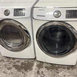 Samsung Washer Gas Dryer Set