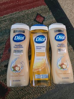 3 Women's Dial Body Washes