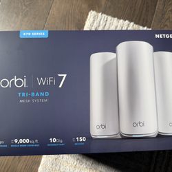 Netgear Orbi 870 Series (1 Router + 2 Satellites)