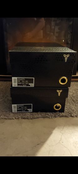 Kobe 4 protro Draft Day Pack- Sizes: 12m + 11m New Sealed Unopened