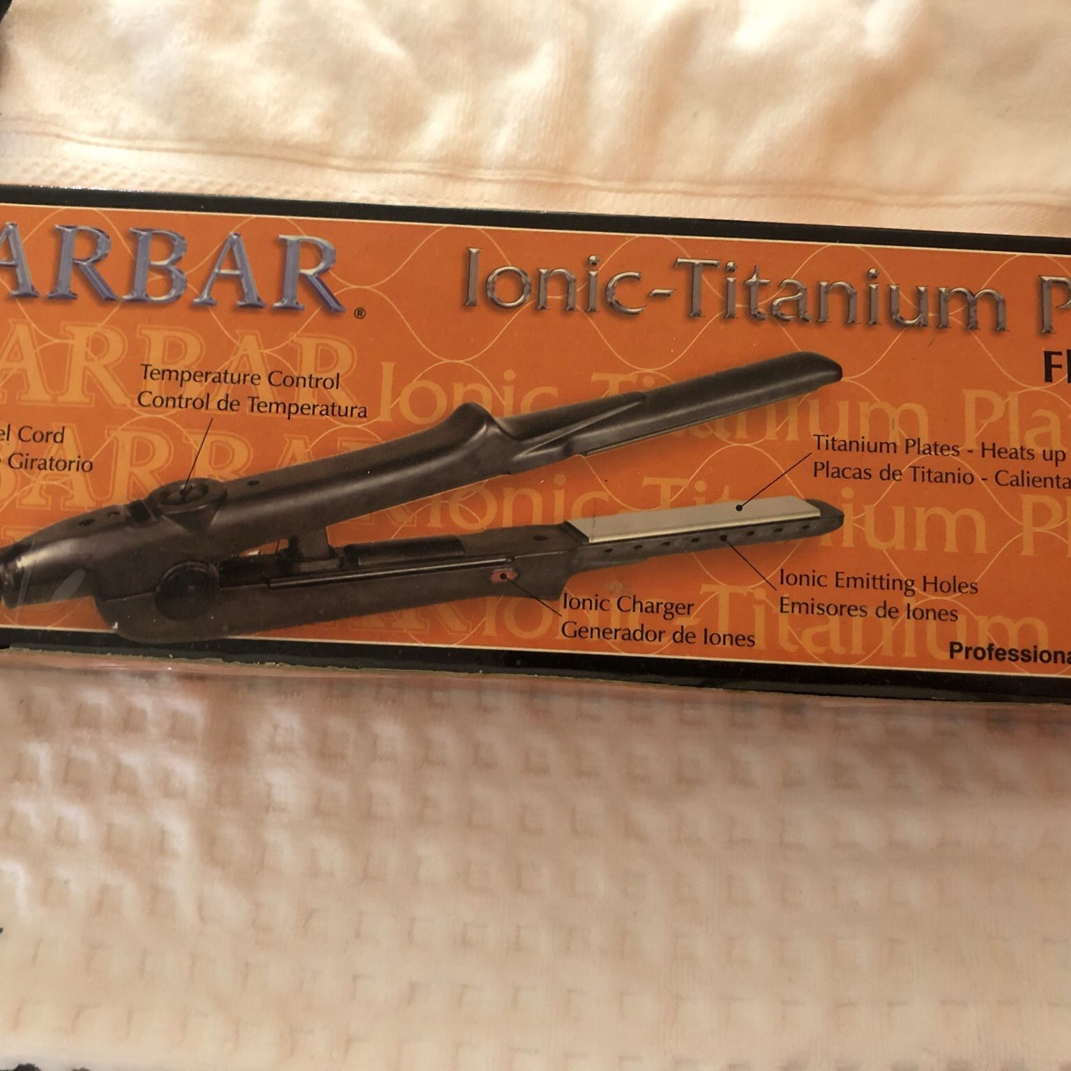 Barbar Profesional 1/2” Flat Iron