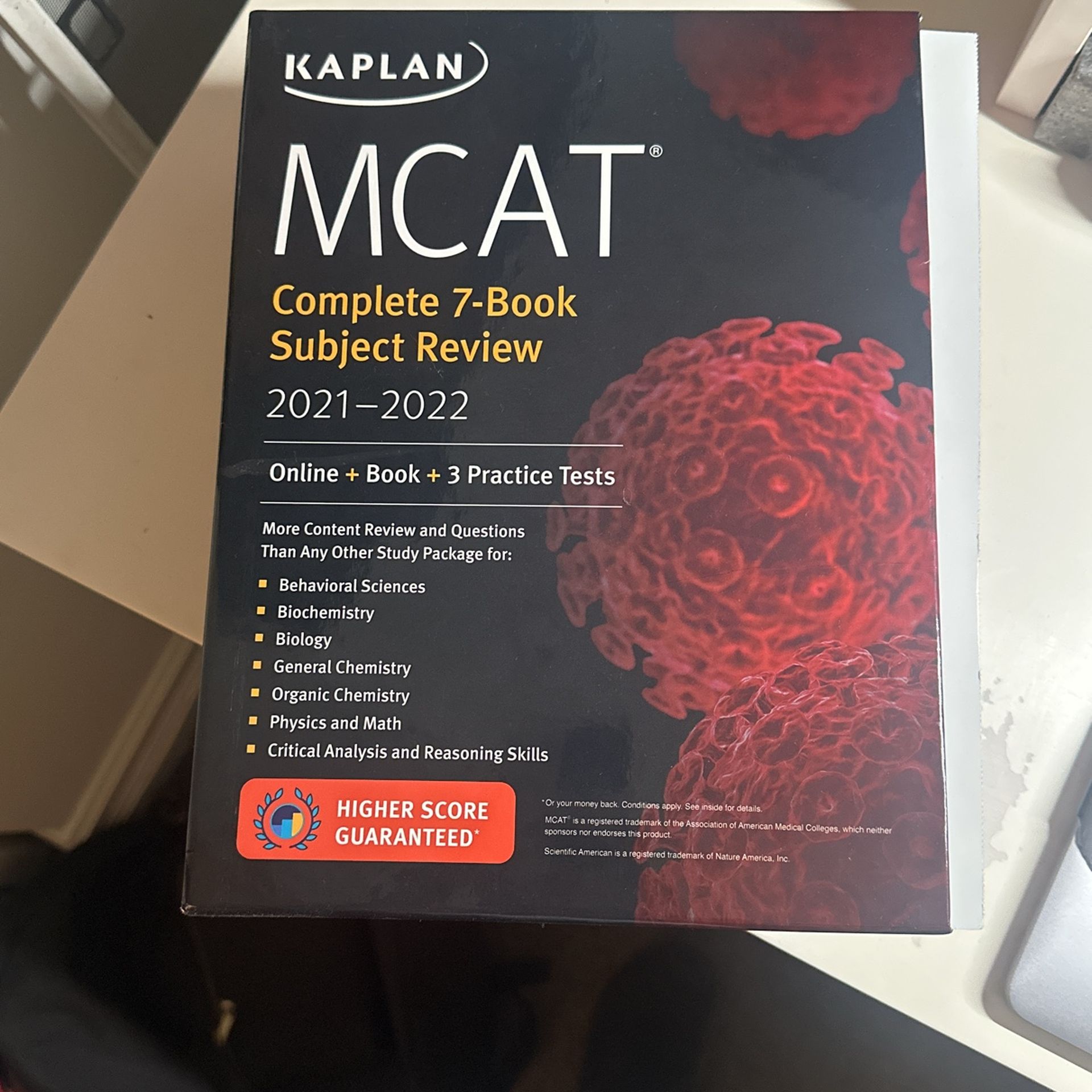 MCAT review books