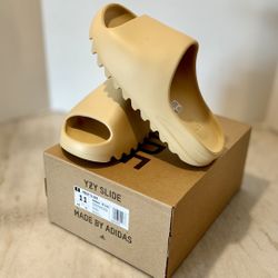 Adidas Yeezy Slide Size 11 Dessert Sand   Brand New In Box 