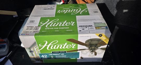 42 inch hunter ceiling fan