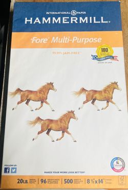Sheets Multi- Purpose 8 1/2 X 14 500 Sheets