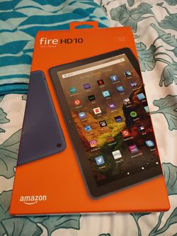 AMAZON FIRE HD10 32GB,1080P TABLET NEW CONDITION IN THE BOX $100 0B0.